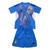 Conjunto (Camiseta+Pantalón Corto) Portero Leeds United 2024-25 Azul - Niño